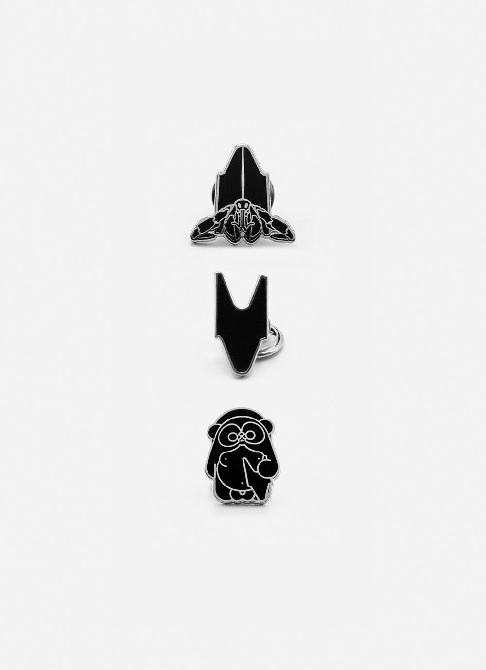*SUBJECT TO CHANGE® PIN BADGE SET 01