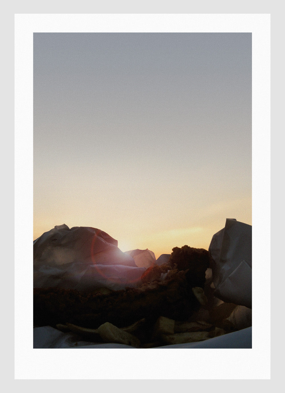BST (SUNSET OVER FISH AND CHIPS)