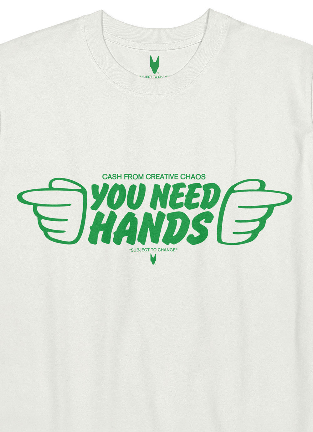 YOU NEED HANDS - WHITE