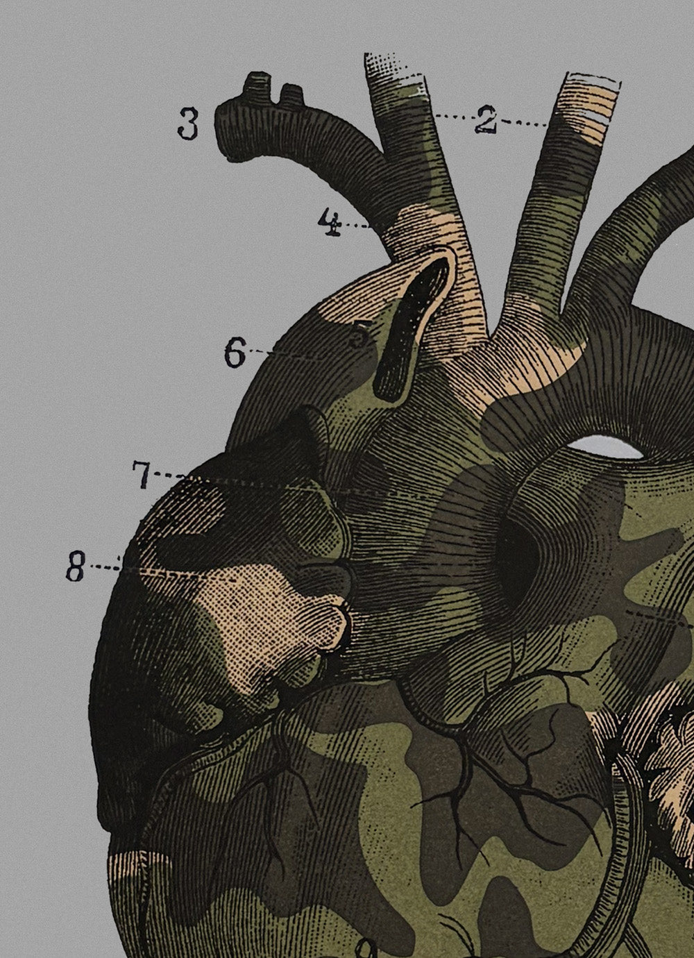 OUR CAMOUFLAGE HEARTS - NATURAL