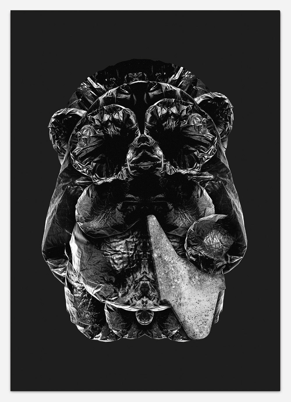 TRASH TANUKI - BLACK