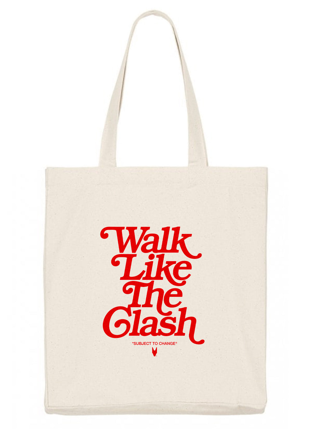 WALK LIKE THE CLASH, SING LIKE THE SUPREMES NATURAL PREMIUM TOTE BAG